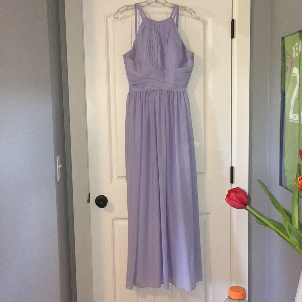 Long Lavender Dress